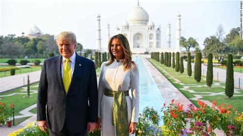 Trumps Cherish An Iconic Moment Touring The Taj Mahal Cnnpolitics