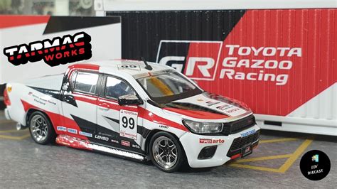 Toyota Hilux One Make Race Gazoo Racing By Tarmac Works Unboxing And