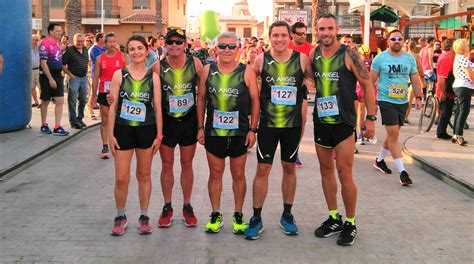 El Ca Angel Participa En La Vi Carrera Nocturna Y K Villa De Algorfa