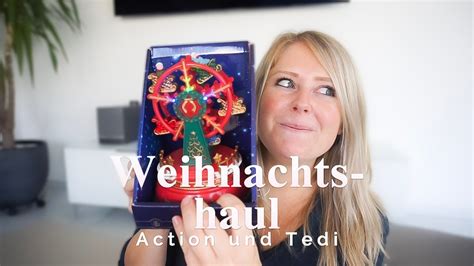 Weihnachtshaul Geschenke Adventskalender Deko Tedi Und