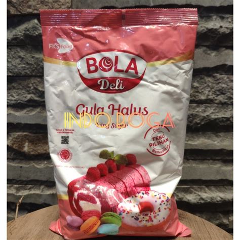 Jual Bola Deli Gula Halus 500gr Shopee Indonesia