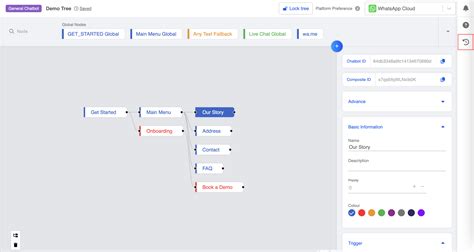 Chatbot History Woztell Platform Documentation