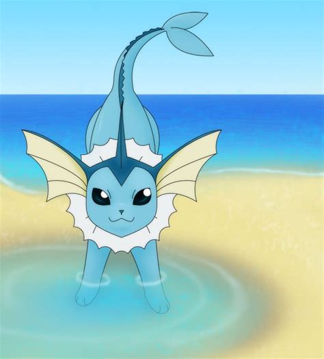 Vaporeon By Devilish Angel353 On Deviantart Pokemon Eeveelutions