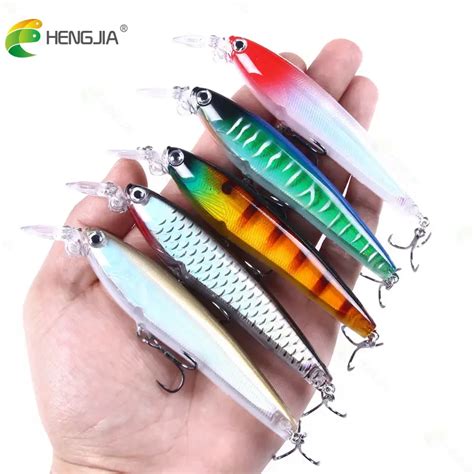 Premium Sinking Minnow Fishing Lure Kit Hard Bait Wobbler Temu Norway