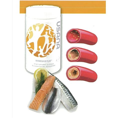 Usana Biomega Iii Plus Fish Oil 活力奥米加鱼油 56 Soft Gel Capsules Ready