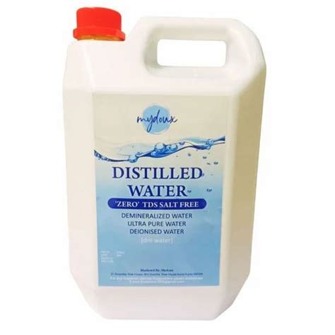 Distilled Water For Battery Inverter Medical Equipment S Chemicals