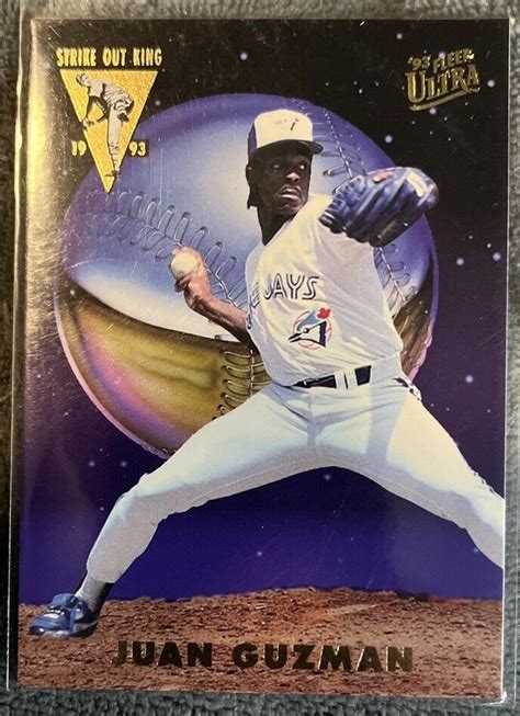 1993 Fleer Ultra Strike Out King RARE 2 Of 5 Juan Guzman EBay