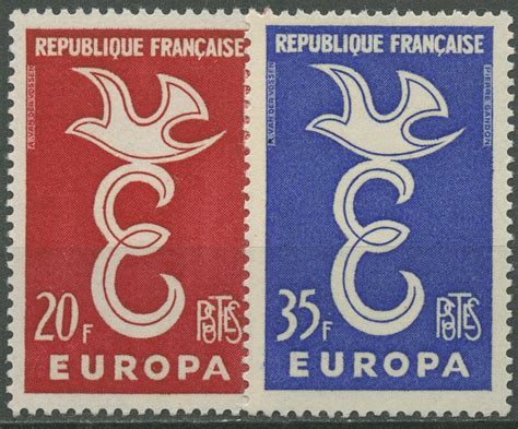 Frankreich Europa Cept Taube Postfrisch Briefmarken Dr