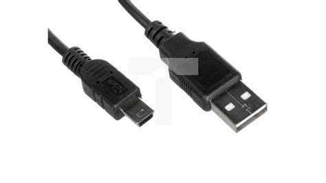 Kabel połączeniowy miniUSB 2.0 /Canon/ Typ USB A/miniUSB B(5pinów), M/M ...