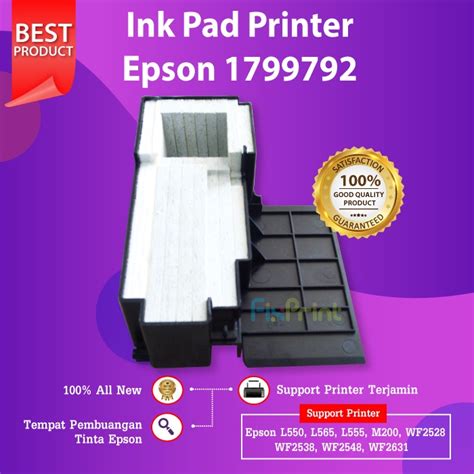 Jual Ink Pad Epson L L L Busa Tinta Printer M M M