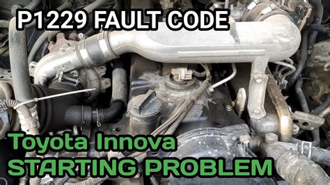 P Fault Code Toyota Innova Fault Code Toyota Innova Starting