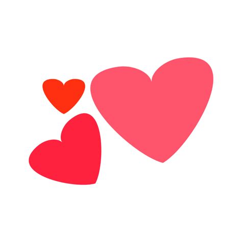 Free Love Heart Icon Pink Love Logo Heart 18843077 Png With