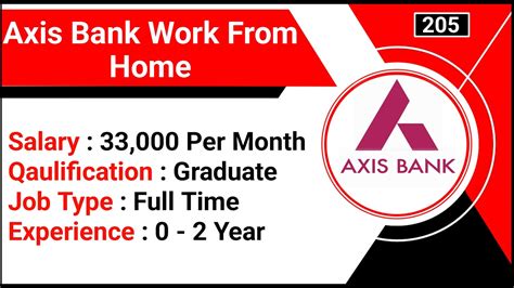 Axis Bank Work From Home Product Owner Jobs Online Job At Home