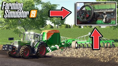 Farming Simulator 19 Farm Life Steering Wheel Logitech G29 Youtube