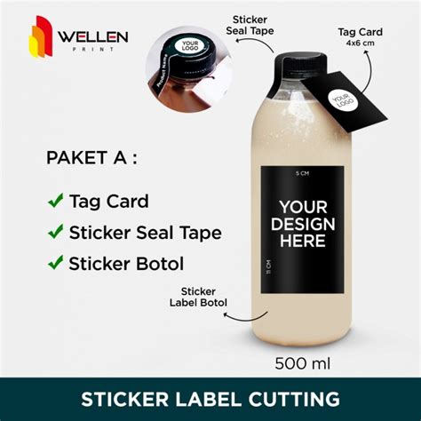 Detail Label Contoh Desain Stiker Botol Minuman Koleksi Nomer 35