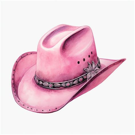 Pink Cowgirl Hat Clip Art