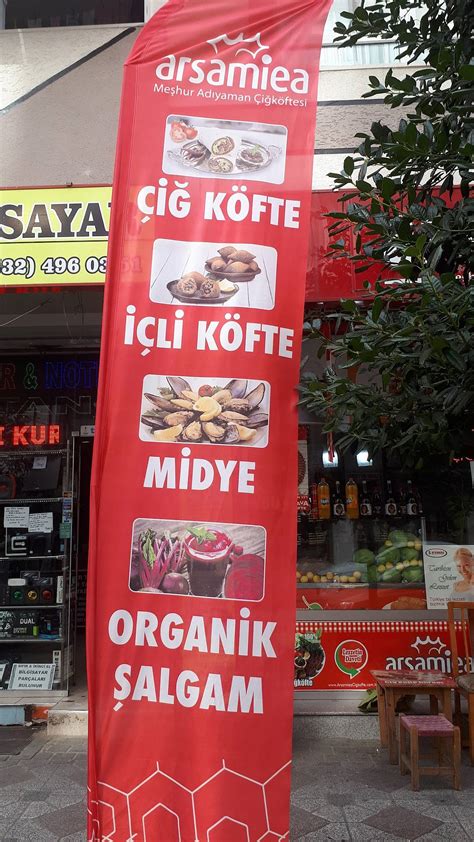 Menu At Arsamiea Meshur Adiyaman Cigkofte Istanbul K Nal Cd No A