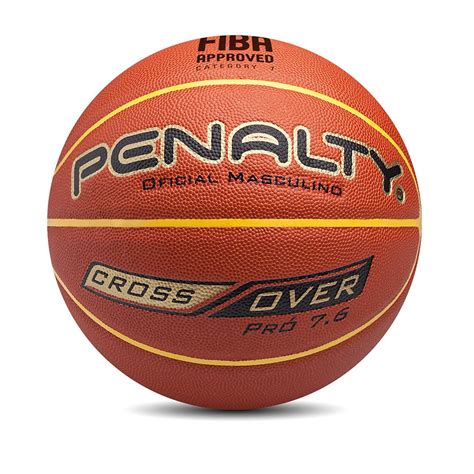 Bola De Basquete Penalty Pr Oficial Cross Over Viii R