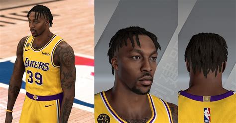 Dwight Howard Cyberface Hair And Body Model Dual Version V By