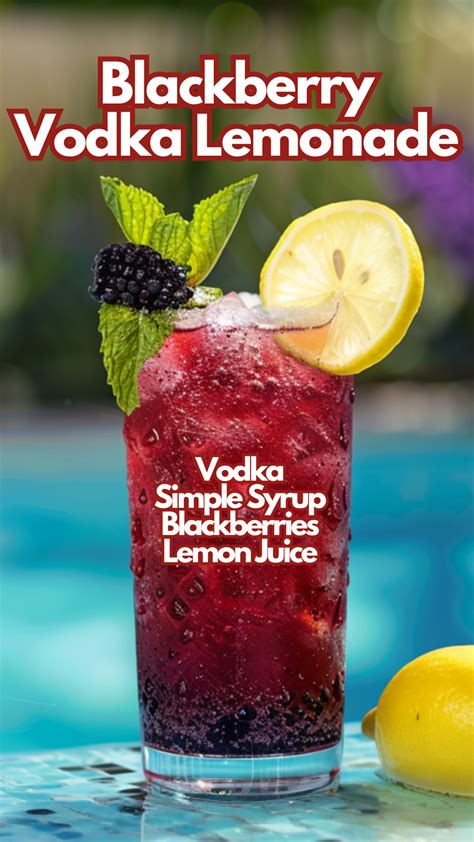 Blackberry Vodka Lemonade Recipe