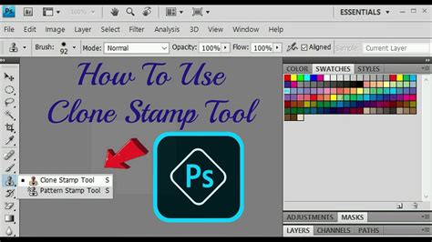 How To Use Clone Stamp Tool In Photoshop Youtube