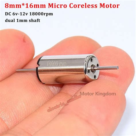 Mm Mm Small Mini Coreless Dual Shaft Axis Dc Motor V V V