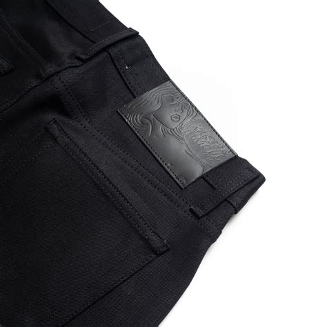 Naked Famous Weird Guy Black Cobra Stretch Selvedge GERHARD