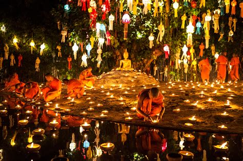 El Incre Ble Festival De Las Linternas En Tailandia