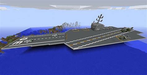 Aircraft Carrier Minecraft Map