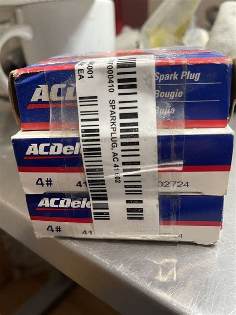 Ac Delco Spark Plug Genuine Gm Usa Pc Ebay