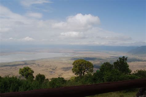 Ngorongoro Crater Is A World Heritage Site In The Highlands