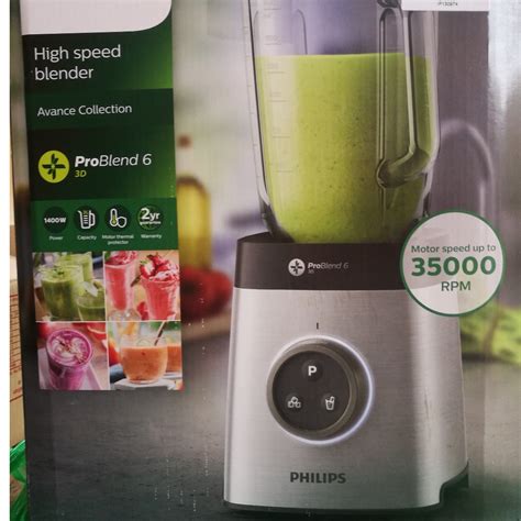 Philips HR3652/01 Blender, TV & Home Appliances, Kitchen Appliances ...