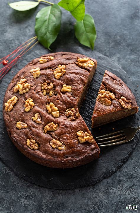 Eggless Date Walnut Cake Vegan Halfway Foods