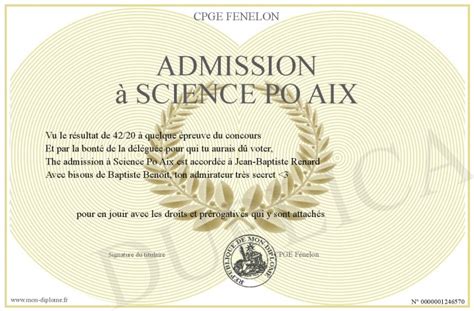 Admission A Science Po Aix