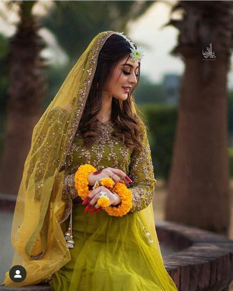 Pakistani Wedding Dress Simple Mehndi Dresses Bridal Mehndi Dresses