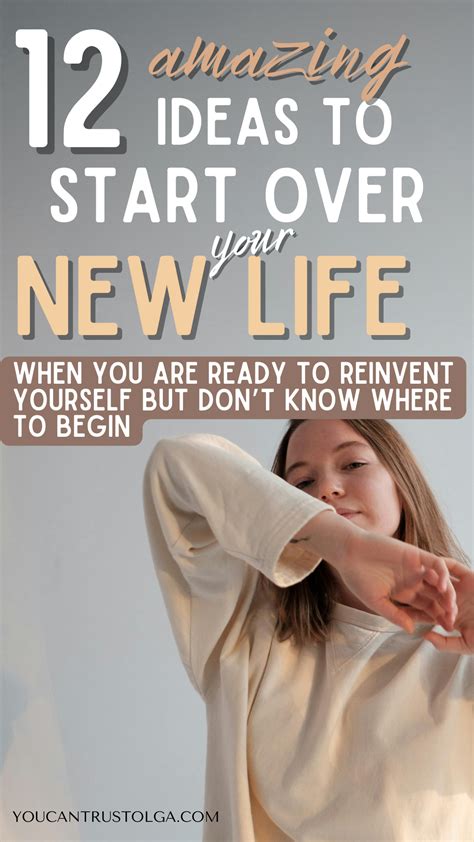 How To Reinvent Yourself And Start All Over Again In 2024 Get My Life