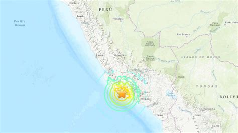 Alerta de tsunami tras un sismo de magnitud 7 en el sur de Perú