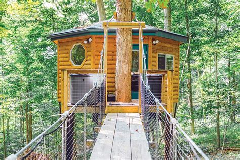 Amazing Hocking Hills Treehouse Cabins Treehouse Serenity