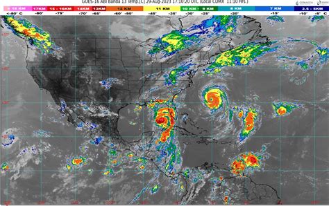 Probabilidad De Lluvias Fuertes En Michoac N Ahuizote