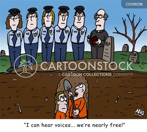 Prison Break Cartoons and Comics - funny pictures from CartoonStock