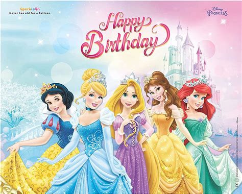 Disney Princess Happy Birthday