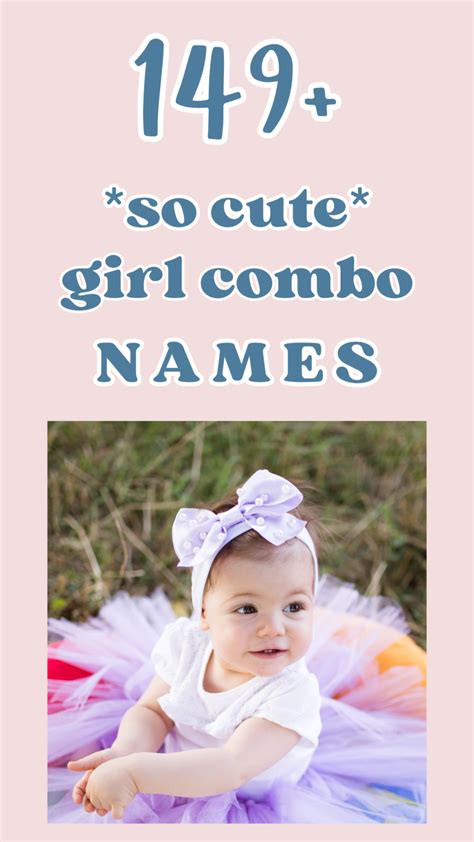 149+ Beautiful Baby Girl Combination Names {SO CUTE!} - Pribbles