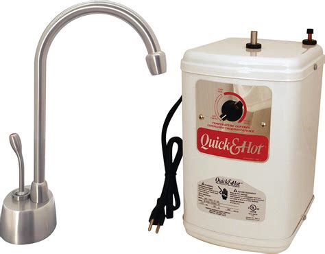 Westbrass D271H 20 Velosah 9 1 Handle Hot Water Dispenser Faucet With Thermostatic Hot Water