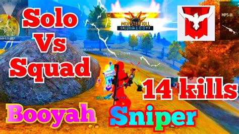 Solo Vs Squed Br Rank Heroic Lobby Booyah Full Rush Gameplay Garena