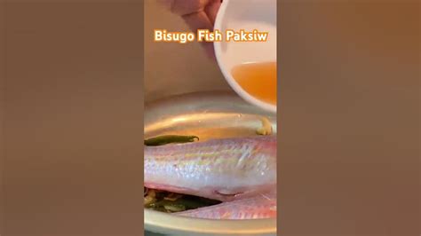 bisugo fish paksiw   simple recipe   ingredients