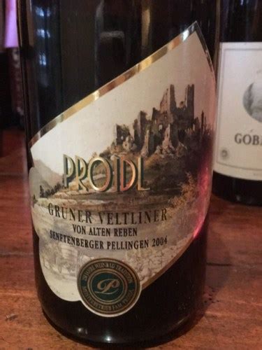 Proidl Senftenberger Pellingen Alte Reben Grüner Veltliner Vivino US