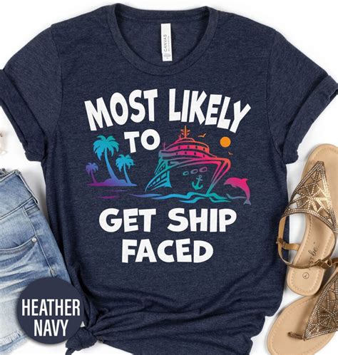 Ship Faced Cruise Tee Must Have Vacation Shirt