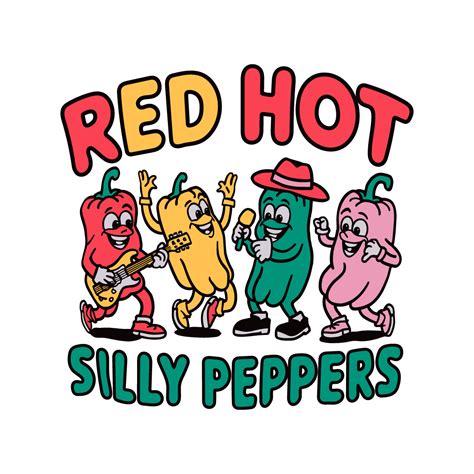 Meme Red Hot Silly Peppers Cute Chillies Svg Inspire Uplift