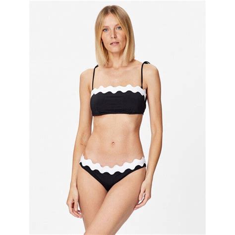 Marysia Mott Halterneck Bikini Top In Pink Black Terracotta Modesens