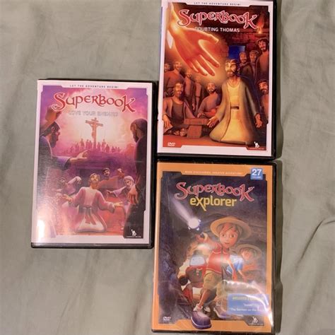 Superbook | Media | Kids Superbook Dvd Lot | Poshmark